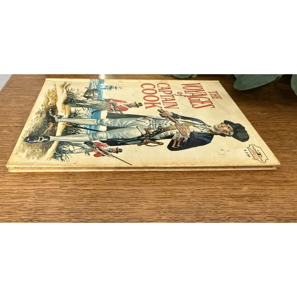 The Voyages of Captain Cook 1971‎ Nutmeg Press Illustrated Vintage History Book